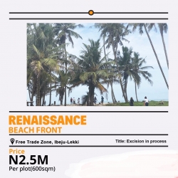 Affordable Beachfront Land At Lekki Free Trade Zone  600 Meter Square of Land for Sale Ibeju Lekki Lagos Vetra  Property