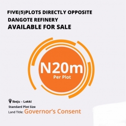 Plots Of Land  5 Plots of Land for Sale Ibeju Lekki Lagos Vetra  Property