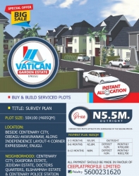 Land For Sale In Obeagwu Akwunanaw Enugu Land for Sale Enugu Enugu Vetra  Property