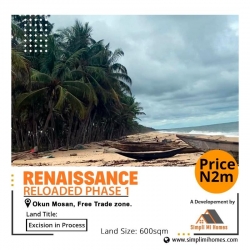 Dry Land Land for Sale Ibeju Lekki Lagos Vetra  Property