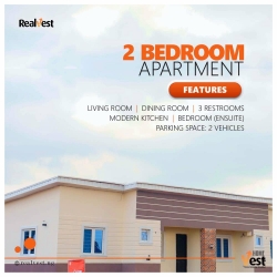 Luxury New 2 Bedroom Semi Detached Bungalow 2 bedroom Semi-Detached Bungalow for Sale Ibeju Lekki Lagos Vetra  Property