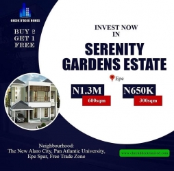 Serenity Garden At Epe Land for Sale Epe Lagos Vetra  Property