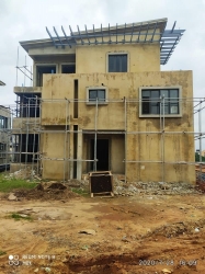 Newly Built 6 Bedroom, Fully Detached Duplex In A Serene Estate For Sale (advanced Carcass) 6 bedroom Detached Duplex for Sale Apo Abuja Vetra  Property