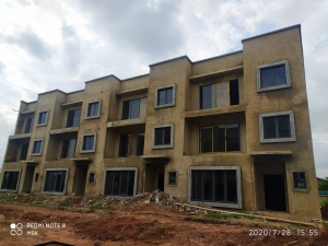 Newly Built 4 Bedroom + Bq In A Serene Estate In Apo For Sale 4 bedroom Terraced Duplex for Sale Apo Abuja Vetra  Property
