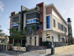 Newly Built 4 Bedroom Semi-detached Duplex With Bq.  Semi-Detached Duplex for Sale Lekki Lagos Vetra  Property