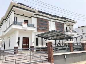 Newly Built Four Bedroom Semi-detached Duplex Semi-Detached Duplex for Sale Lekki Lagos Vetra  Property