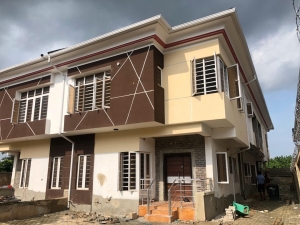 Newly Built Three Bedroom Semidetached Duplex With Bq 3 bedroom Semi-Detached Duplex for Sale Kosofe Ikosi Lagos Vetra  Property