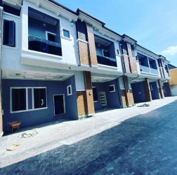 Newly Built 4bedroom Terrace In A Mini Court  4 bedroom Terraced Duplex for Rent Lekki Lagos Vetra  Property