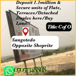 Plots Of Land 1 Plot of Land for Sale Ajah Lagos Vetra  Property