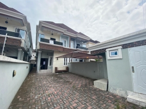 Brand New And Tastefully Finished 4 Bedroom Semi Detached Duplex With Bq 4 bedroom Semi-Detached Duplex for Sale Lekki Lagos Vetra  Property