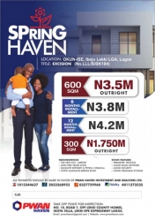  *spring Haven Estate Ibeju Lekki.* ?????? Take The Bold Step Today And Secure Your Future...... Land for Sale Ibeju Lekki Lagos Vetra  Property