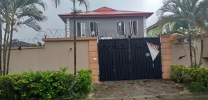 Newly Renovated 4bedroom Duplex With A Serviced Quarter With 3bedroom Bungalow All Room Ensuits In A Serene Environment. 8 bedroom Detached Duplex for Rent Lekki Lagos Vetra  Property