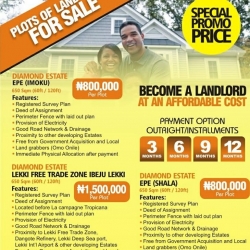Diamond Estate Ibeju Lekki Land for Sale Ibeju Lekki Lagos Vetra  Property