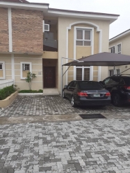 4 Bedrooms And A Maid's Room Semi Detached House In A Well Planned And Serviced Estate Close To Pinnock Estate And Chevron Drive 5 bedroom House for Sale Lekki Lagos Vetra  Property