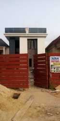 New Build 4bed Room Duplex With 2bedroom Flats Up And Down At Kfarm Estate, Obawole. [redacted] 8 bedroom Detached Duplex for Sale Ogba Lagos Vetra  Property