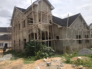 4bd With A Bq Carcass 4 bedroom Detached Duplex for Sale Lugbe Abuja Vetra  Property