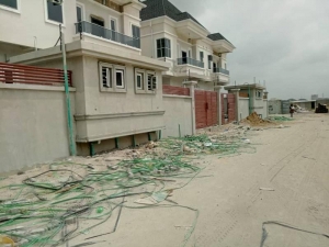 Luxury Finished 4 Bedroom Semi Detached Duplex With Bq In Eli Court Lekki. 4 bedroom Semi-Detached Duplex for Sale Lekki Lagos Vetra  Property