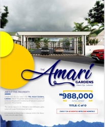 Residential Land For Sale At Okun-ije, Lakowe 600 Meter Square of Land for Sale Ajah Lagos Vetra  Property