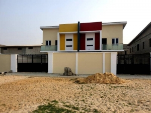 Newly Built 4 Bedroom Semi Detached Duplex  4 bedroom Detached Duplex for Sale Lekki Lagos Vetra  Property