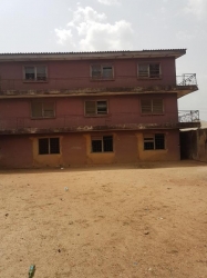 2 Storey Building With 16 Rooms And An Uncompleted 5rooms Structure Sitting On 2plots Of Land  10 bedroom Terraced Duplex for Sale Ado Odo Ota Ogun Vetra  Property