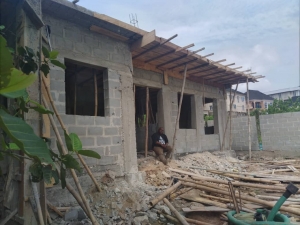 900sqms Land With Uncompleted Building 900 Meter Square of Land for Sale Maryland Lagos Vetra  Property
