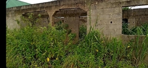 A Full Plot & 3 Bed Uncompleted  3 bedroom Terraced Duplex for Sale Ikorodu Lagos Vetra  Property