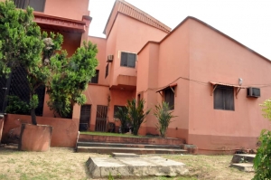 5 Bedroom With 4 Bedroom B/q On 1934 Square/metres. House for Sale Isolo Lagos Vetra  Property