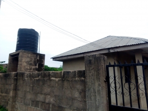 A Standard Neat A Room Self Contain With Water Running Pumping Machine Well Fenced With Gate, Painted In Only, Only Toilet&bath Tiles House for Rent Ibadan Oyo Vetra  Property
