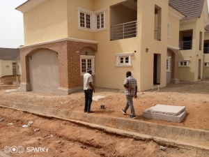 Distress 3bedroom With Selcontain Bq 3 bedroom Blocks of Flats for Sale Guzape Abuja Vetra  Property