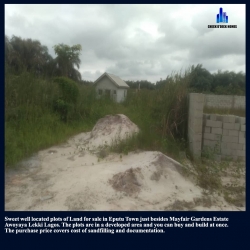 Perfectly Accessible Dry Land In A Rapidly Developing Area, With Full Excision. Land for Sale Ibeju Lekki Lagos Vetra  Property