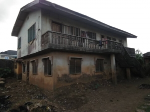 Abandoned Property For Sale  10 bedroom Terraced Duplex for Sale Isolo Lagos Vetra  Property