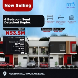 Luxurious 4 Bedroom Semi Detached Duplex  4 bedroom Semi-Detached Duplex for Sale Lekki Lagos Vetra  Property