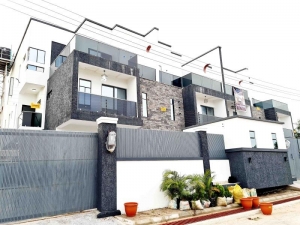 Exquisitely Finished 4 Bedroom Semi Detached House With Bq 4 bedroom Semi-Detached Duplex for Sale Lekki Lagos Vetra  Property