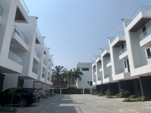  Newly Built 4bedrooms Terrace + Bq  Terraced Duplex for Sale Victoria Island (VI) Lagos Vetra  Property