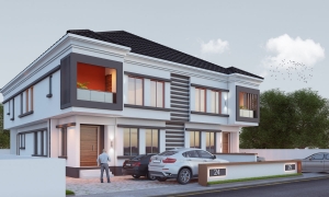  4 Bedrooms Terrace Duplex + 1 Room Bq  Terraced Duplex for Sale Lekki Lagos Vetra  Property