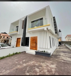  Newly Built 4 Bedroom Semi Detached House With Bq House for Rent Lekki Lagos Vetra  Property