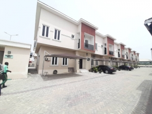  Nicely Built 4 Bedroom Terrace House;  4 bedroom Terraced Duplex for Rent Lekki Lagos Vetra  Property
