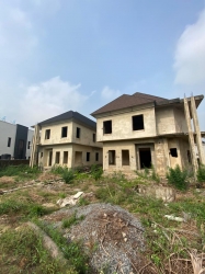  5 Bedroom Carcass Building;  5 bedroom House for Sale Lekki Lagos Vetra  Property