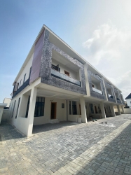  Brand New Serviced 4-bedroom Terrace House;  4 bedroom Terraced Duplex for Rent Lekki Lagos Vetra  Property