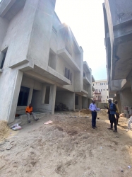  Nicely Built Brand New 5 Bedroom Terrace House As Carcass;  5 bedroom House for Sale Lekki Lagos Vetra  Property
