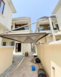  4 Bedroom Semi Detached Duplex With A Fitted Kitchen And A Room Staff Quarters.  4 bedroom House for Rent Lekki Lagos Vetra  Property