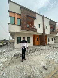  Nicely Built 4 Bedroom Semi Detached Carcass;  4 bedroom Semi-Detached Duplex for Sale Lekki Lagos Vetra  Property