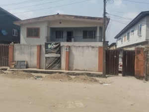  Block Of 4units 3bedroom Flats Plus 3bedroom Bungalow Bq On A Plot Of Land  Blocks of Flats for Sale Yaba Lagos Vetra  Property