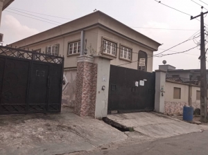  Very Lovely 4bedroom Duplex With All Room Ensuite Plus Guest Toilet (no Bq), Only 2people To Share Compound  4 bedroom Semi-Detached Duplex for Rent Surulere Lagos Vetra  Property