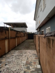  Lovely 4bedroom Semi Duplex With 4toilet And 3bath, Space For Like 4cars (lease Option Available At 2.2m)  4 bedroom Semi-Detached Duplex for Sale Surulere Lagos Vetra  Property