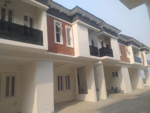 Brand New 4 Bedrooms Terrace Duplex With Bq For Sale At Alternative Road Chevron Lekki Lagos  4 bedroom Terraced Duplex for Sale Lekki Lagos Vetra  Property