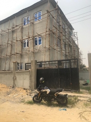  Newly Built 90% To Completion 4 Units (two Story Building )terrace With Seperate Entrance, Can Sell Per Unit Or All Together  4 bedroom Terraced Duplex for Sale Ajah Lagos Vetra  Property