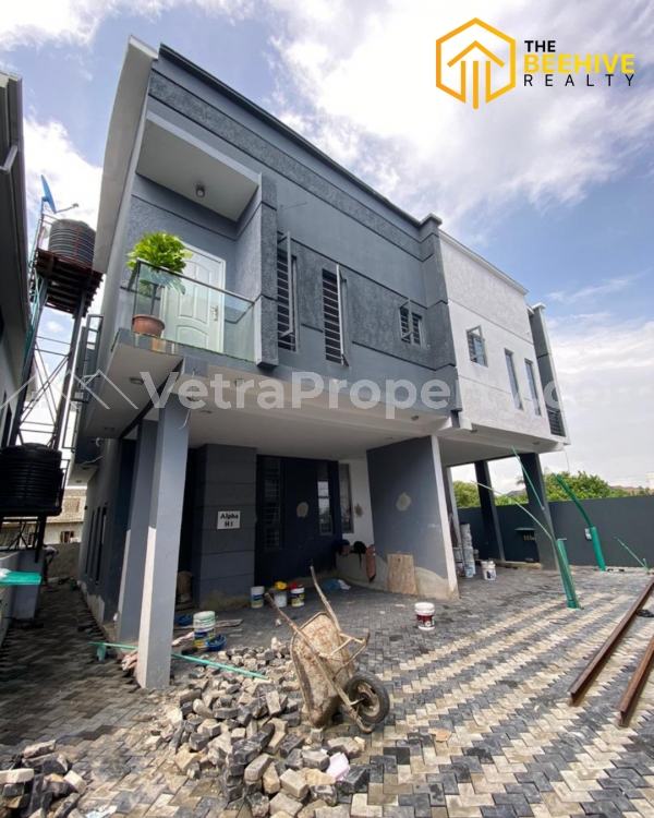  4 BEDROOM SEMI-DETACHED DUPLEX WITH BQ  4 bedroom House for Sale Lekki Lagos Vetra  Property
