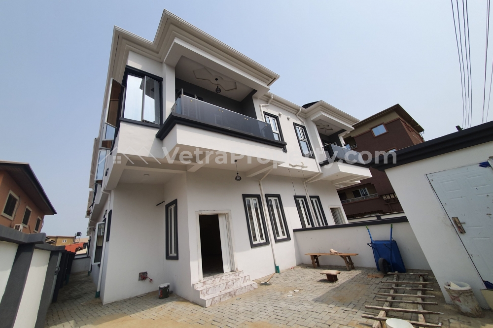  Brand New, Exquisite 4 Bedroom Semi-detached Duplex With Boys Quarter  4 bedroom Semi-Detached Duplex for Sale Lekki Lagos Vetra  Property
