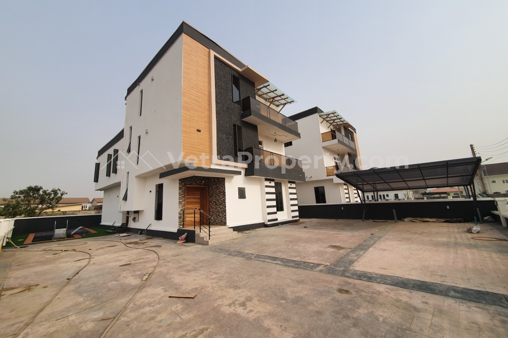  Irresistible Brand New 5 Bedroom Fully Detached Duplex With Swimming Pool  5 bedroom House for Sale Lekki Lagos Vetra  Property